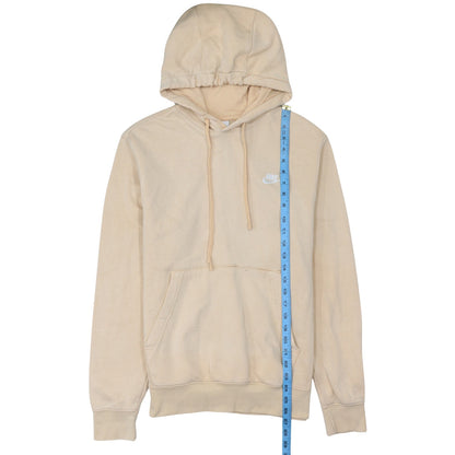 Mens UK Size S Nike Beige Pullover Hoodie