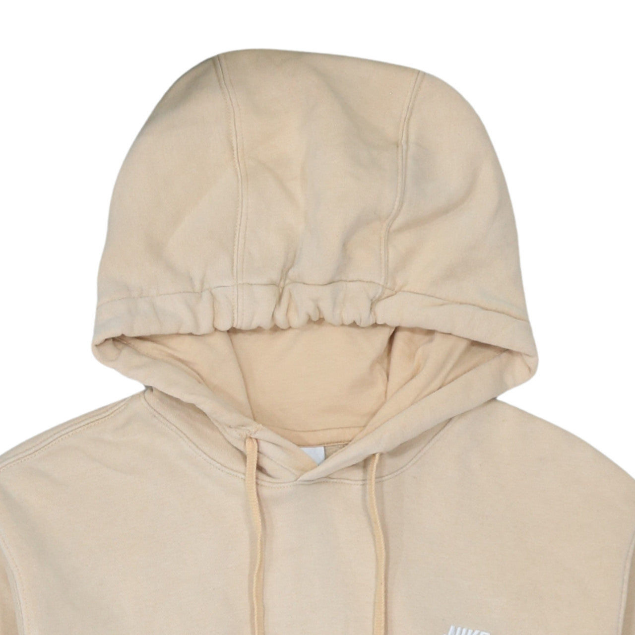 Mens UK Size S Nike Beige Pullover Hoodie