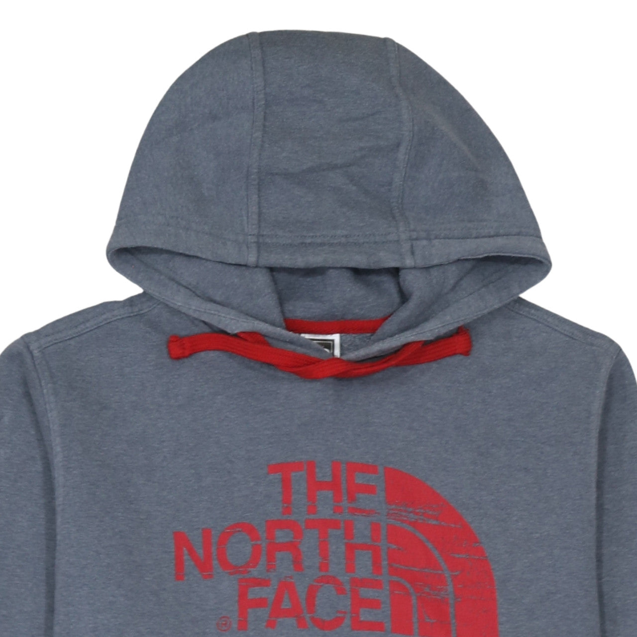 Mens UK Size M The North Face Blue Pullover Hoodie