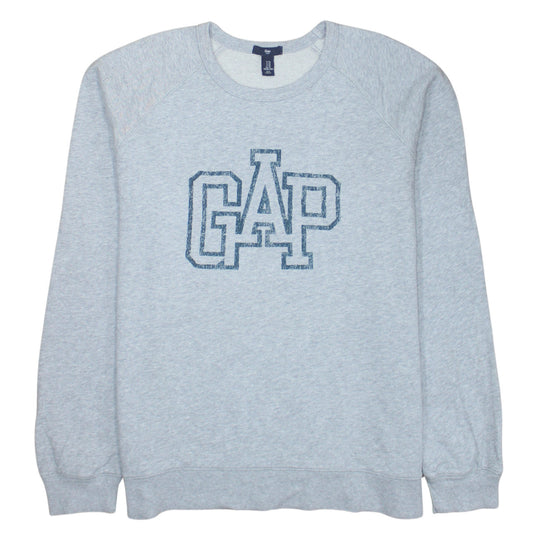 Mens UK Size XL Gap Grey Pullover Sweatshirt