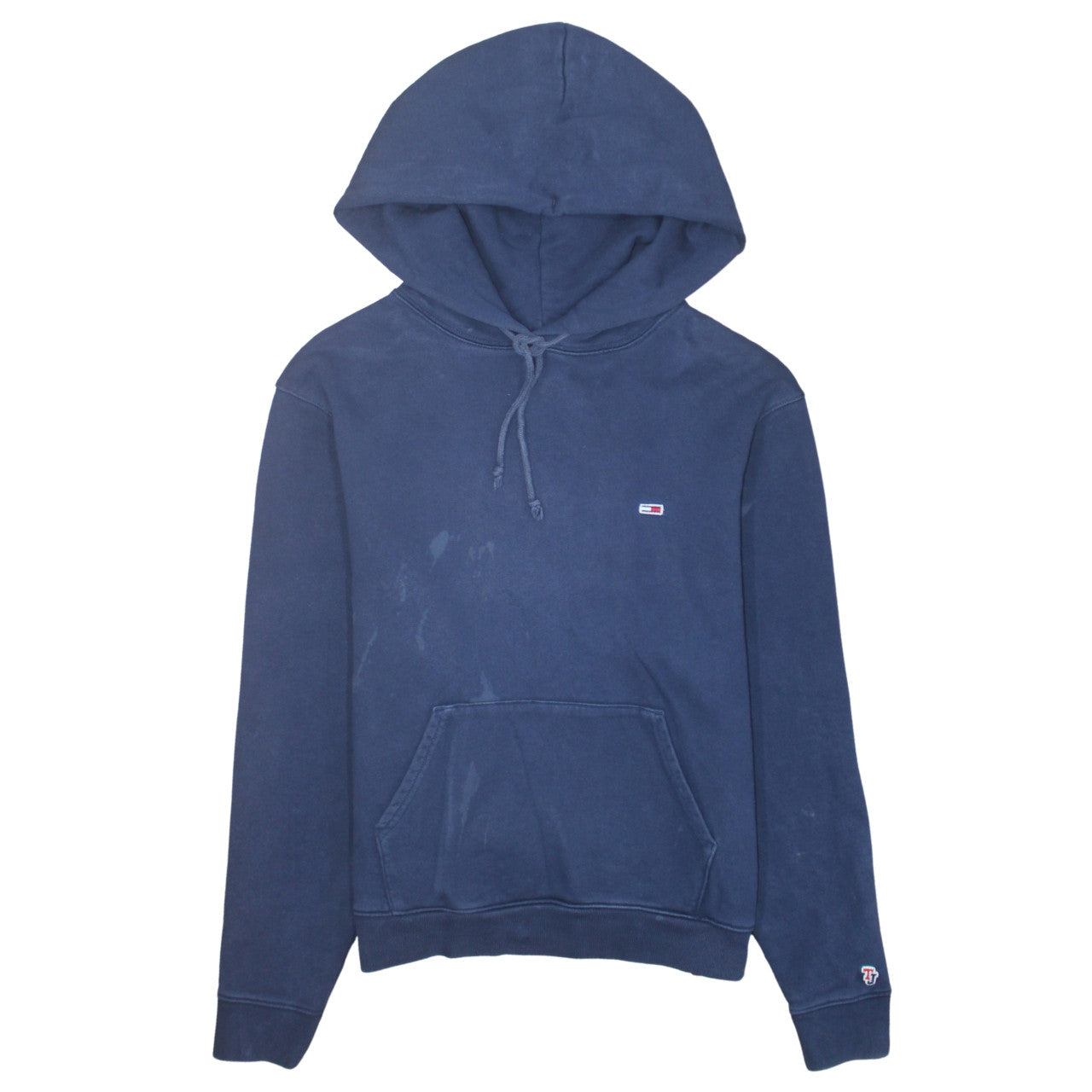 Womens UK Size M Tommy Jeans Blue Pullover Hoodie
