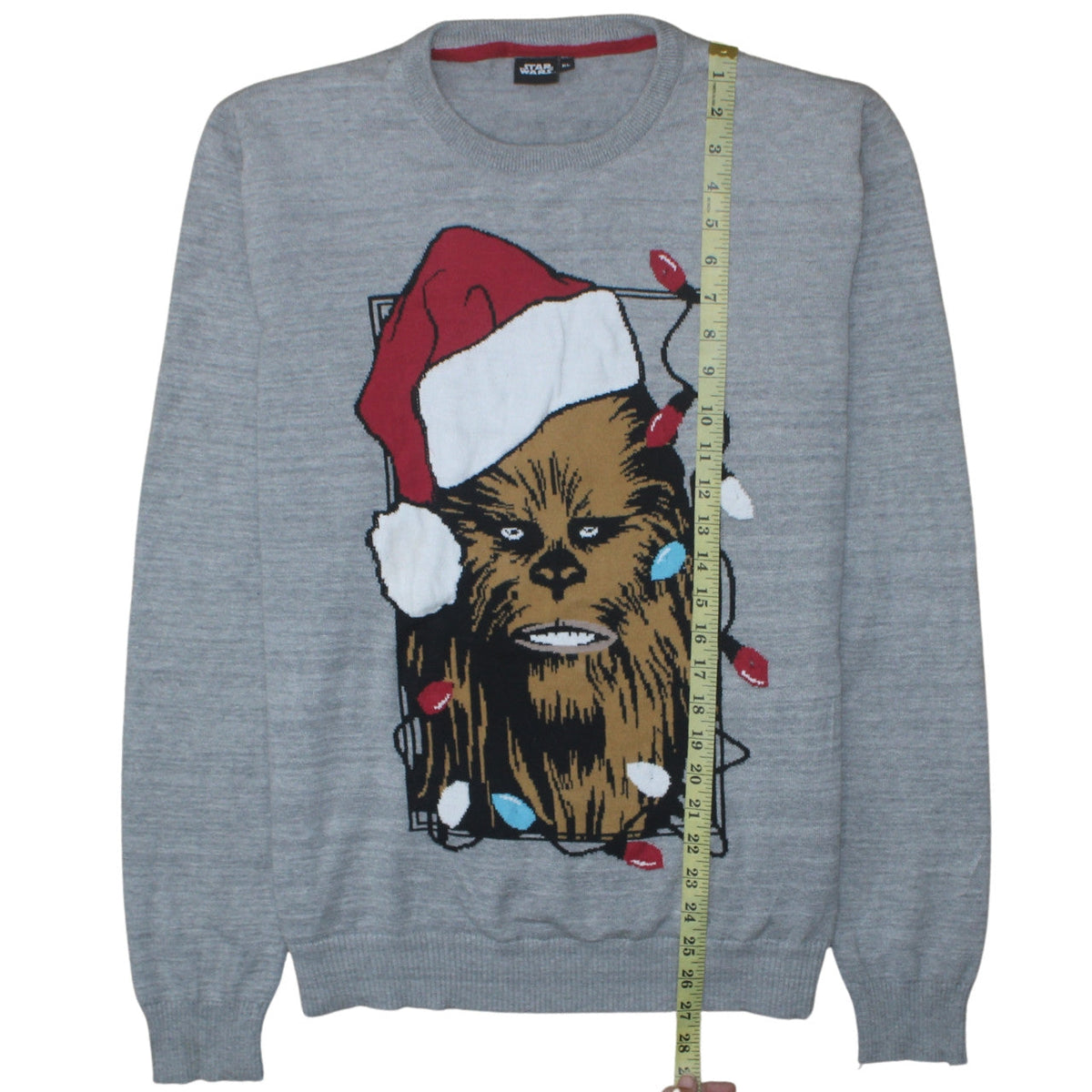 Mens UK Size XL Star Wars Grey Pullover Jumper