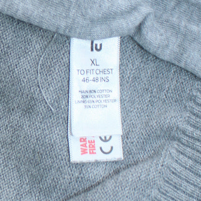 Mens UK Size XL Star Wars Grey Pullover Jumper