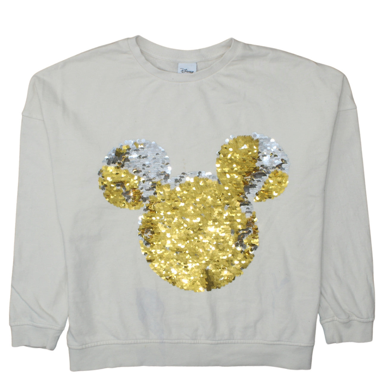 Womens UK Size 18 Disney Beige Pullover Sweatshirt