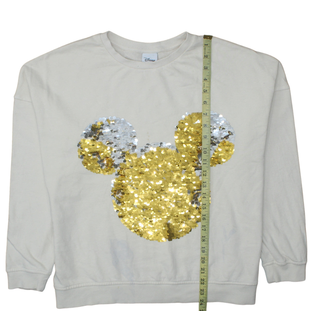Womens UK Size 18 Disney Beige Pullover Sweatshirt