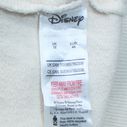 Womens UK Size 18 Disney Beige Pullover Sweatshirt