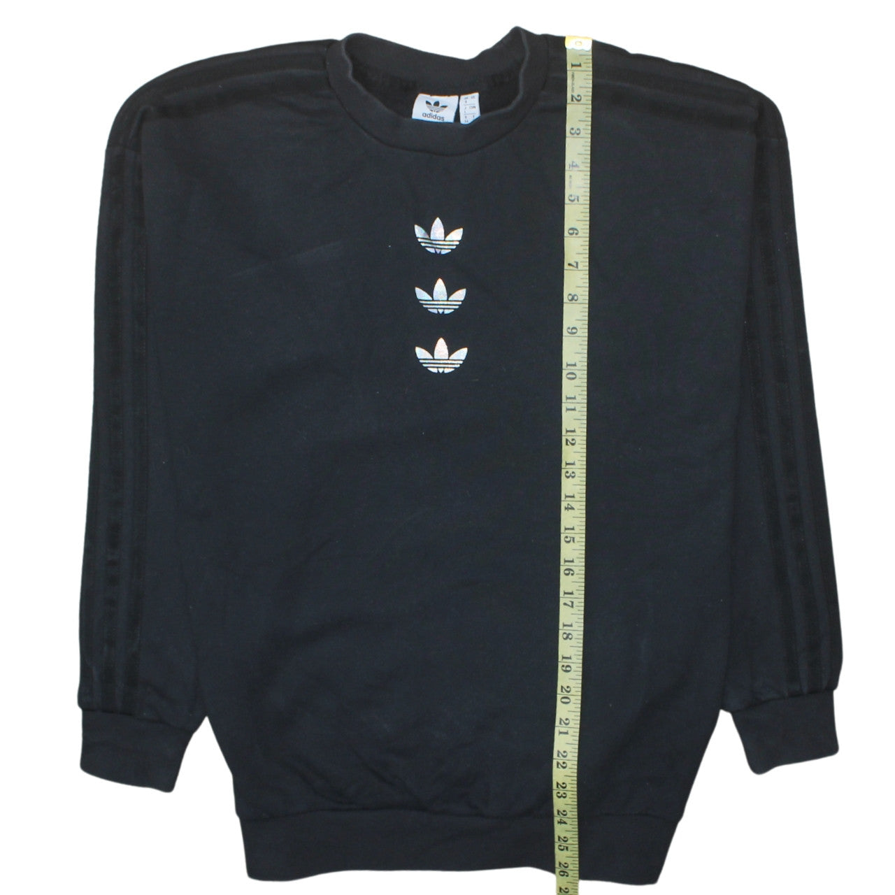 Womens UK Size 8 adidas Black Pullover Sweatshirt