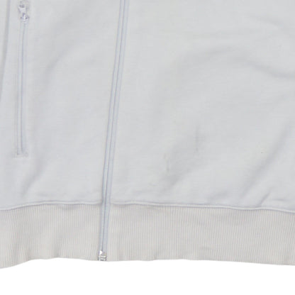 Mens UK Size S PUMA White Full Zip Hoodie
