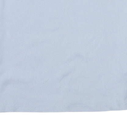 Tommy Hilfiger Men's Blue Cotton Crew Neck Short Sleeve T-Shirt S