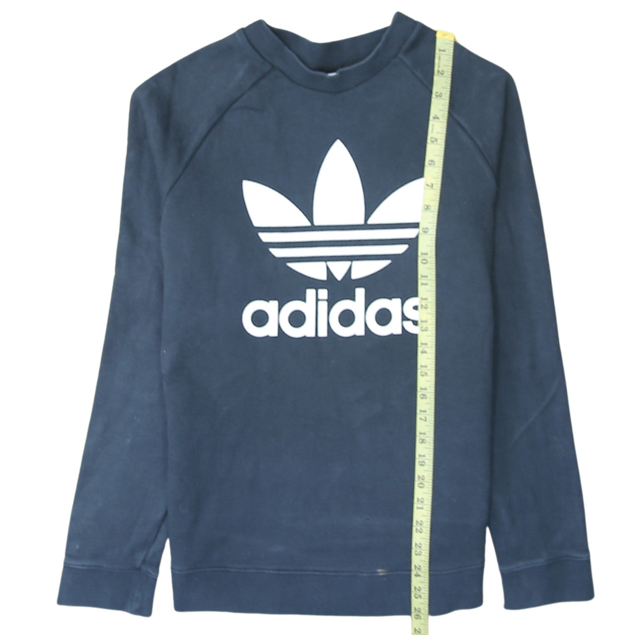 Womens UK Size 14 adidas Blue Pullover Sweatshirt