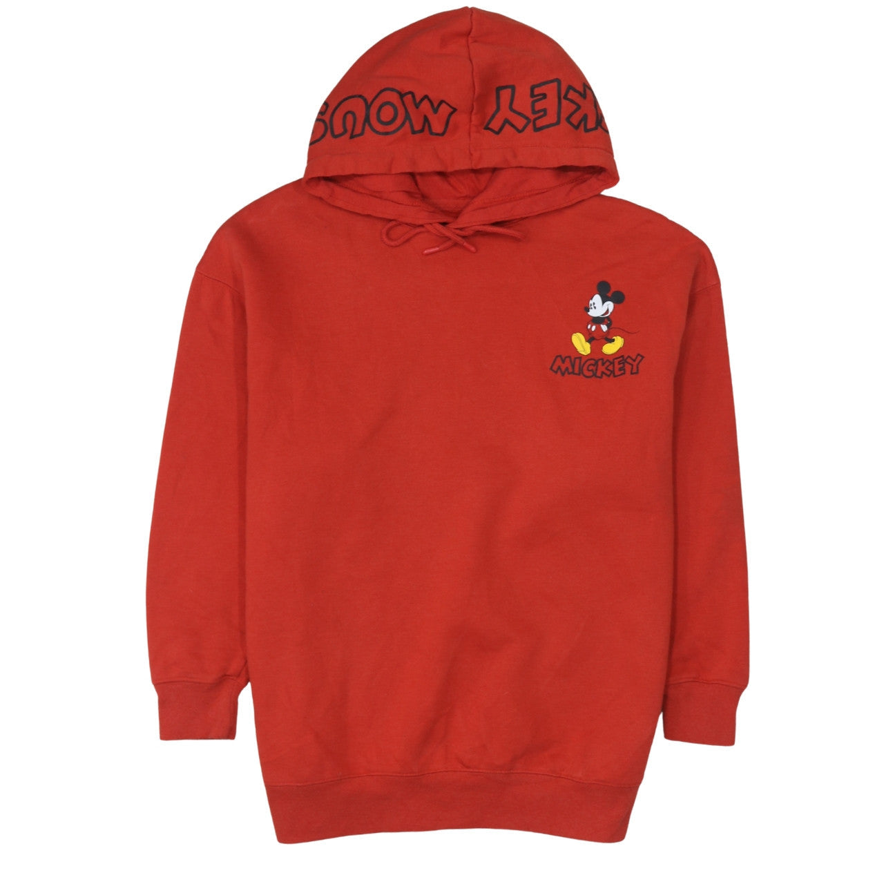 Womens UK Size XS Disney Red Pullover Hoodie