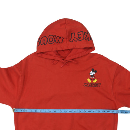 Womens UK Size XS Disney Red Pullover Hoodie
