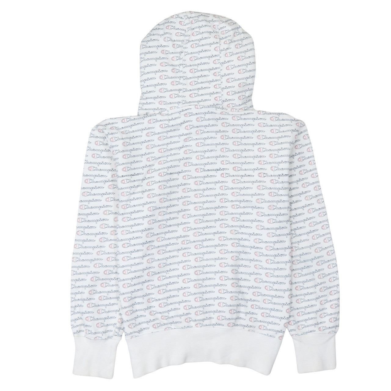 Womens UK Size S Champion White Pullover Hoodie