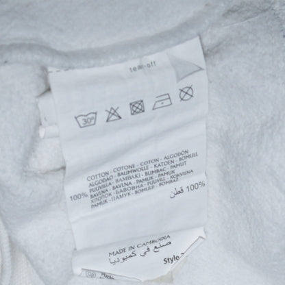 Womens UK Size S Champion White Pullover Hoodie