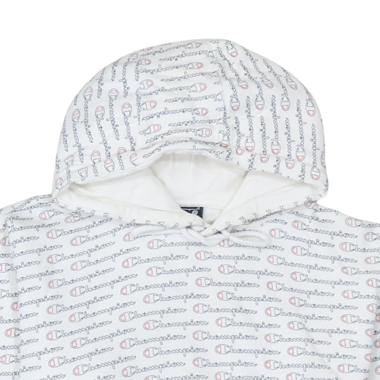 Womens UK Size S Champion White Pullover Hoodie