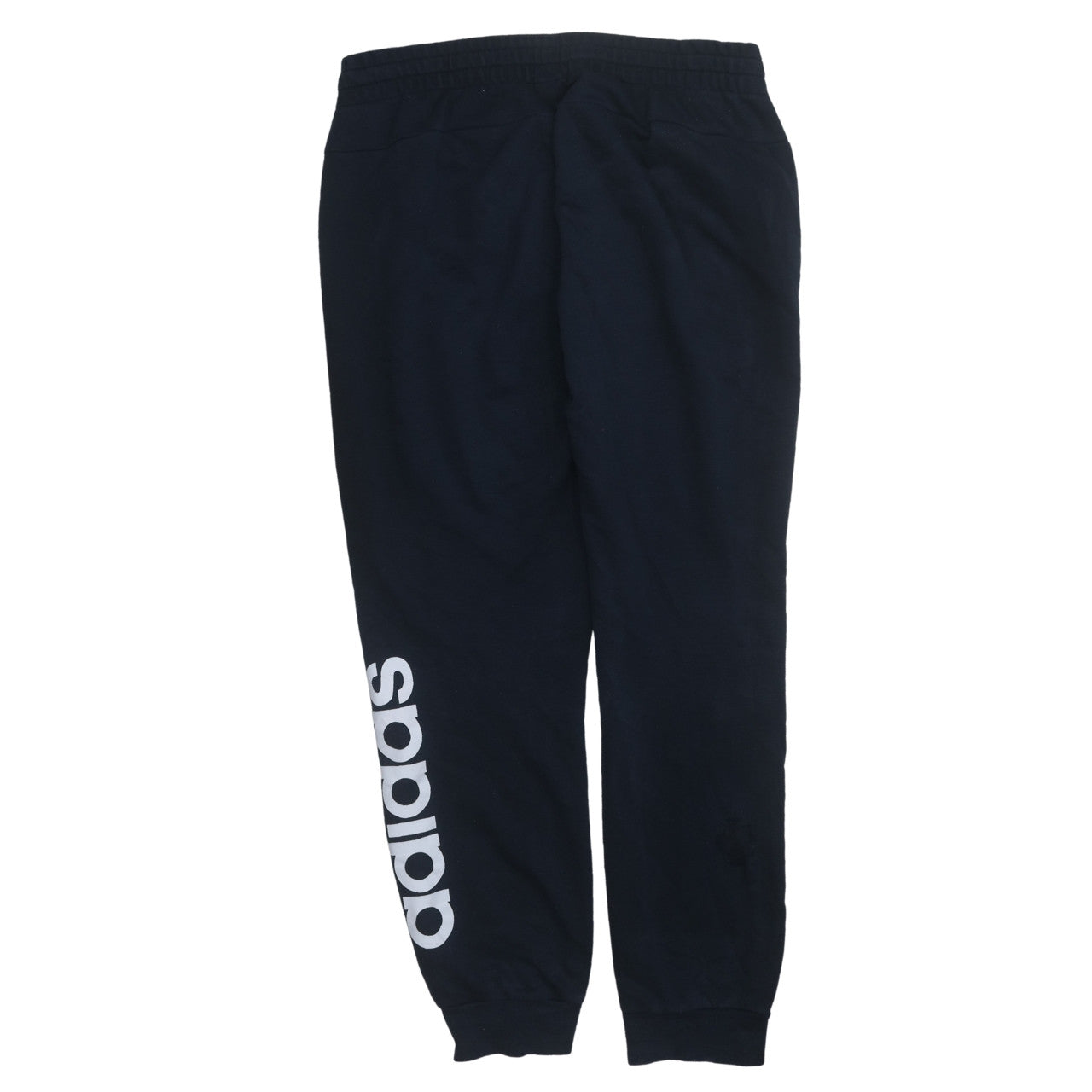 Womens UK Size L adidas Regular Fit Jogger Black Trousers
