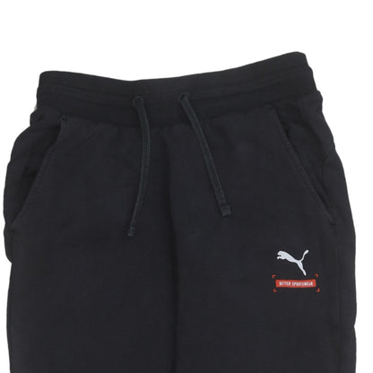 Puma Men's Black XS Jogger Trousers Fleece Activewear