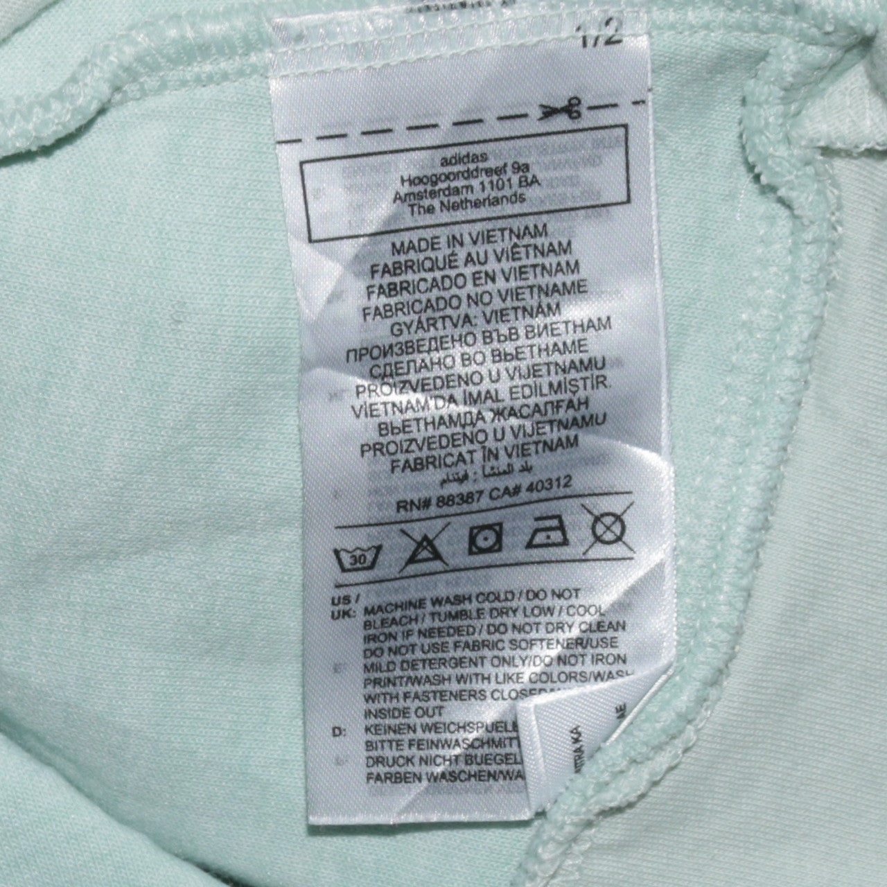 Womens UK Size XL adidas Grey Full Zip Hoodie