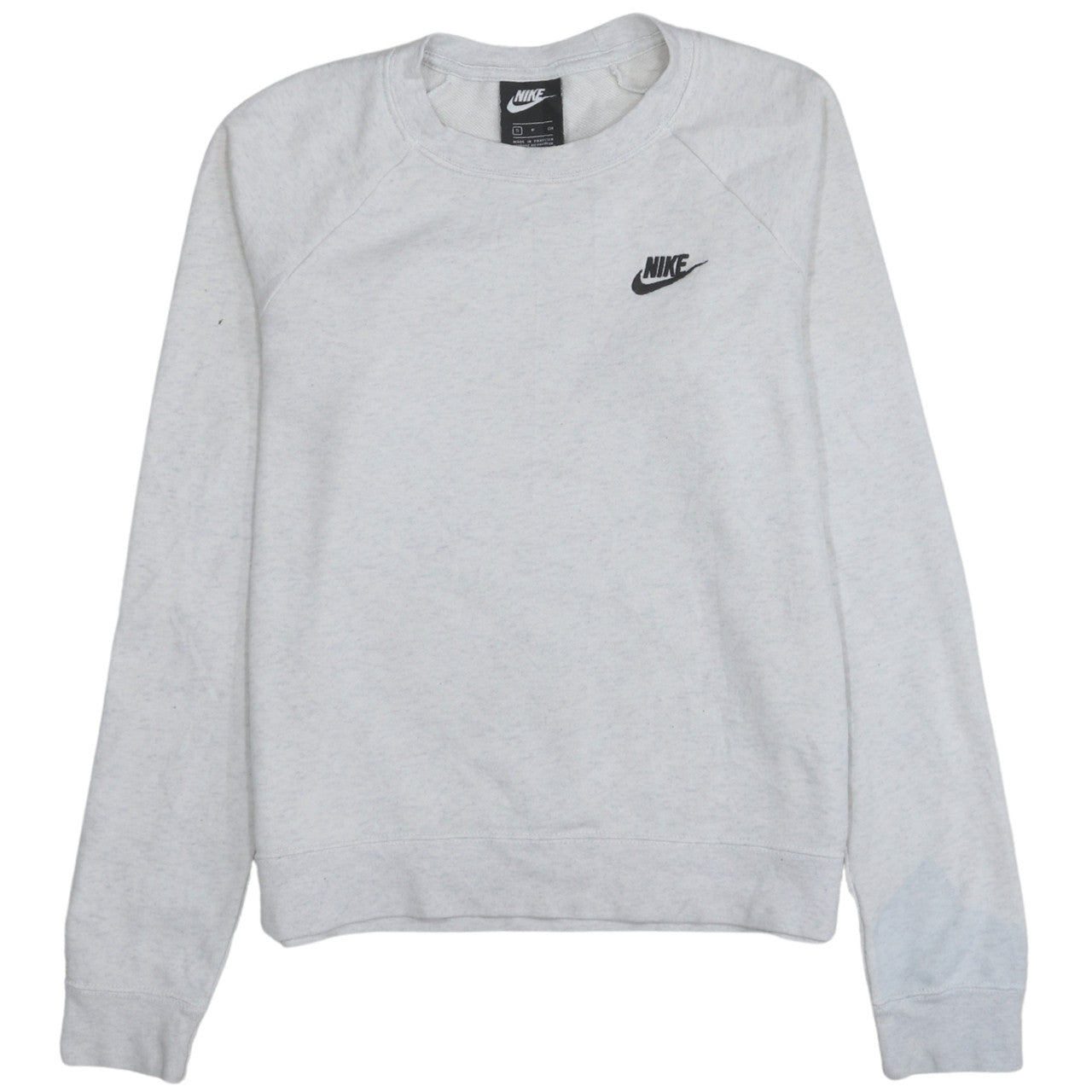 Womens UK Size S Nike Grey Pullover Sweatshirt