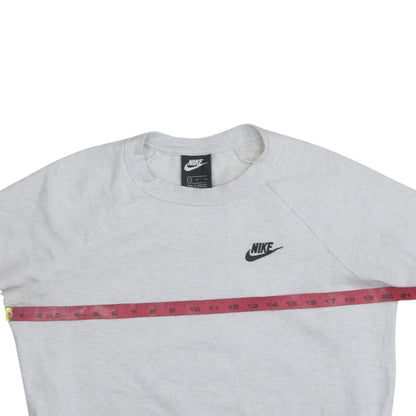 Womens UK Size S Nike Grey Pullover Sweatshirt