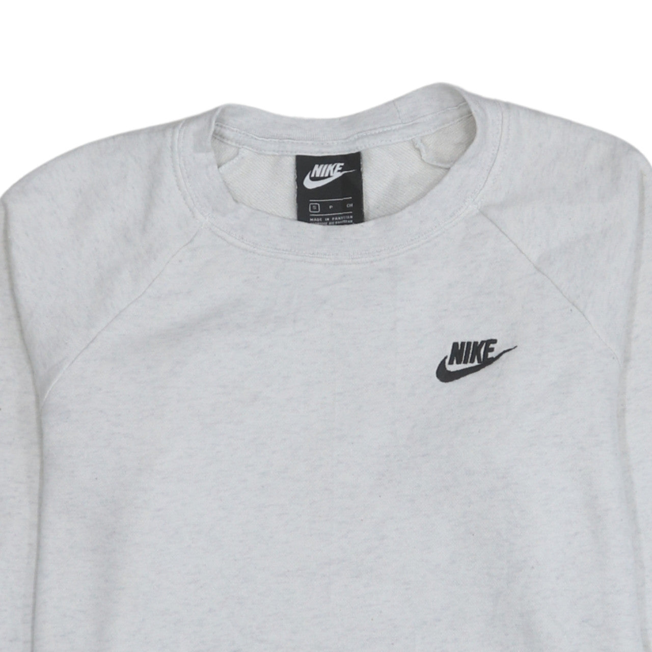 Womens UK Size S Nike Grey Pullover Sweatshirt