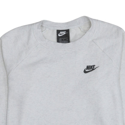 Womens UK Size S Nike Grey Pullover Sweatshirt