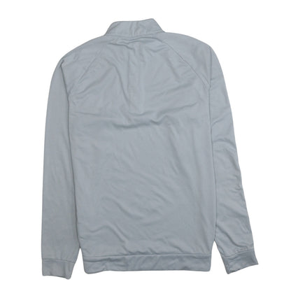 Mens UK Size S adidas Grey 1/2 Zip Sweatshirt