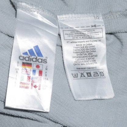 Mens UK Size S adidas Grey 1/2 Zip Sweatshirt