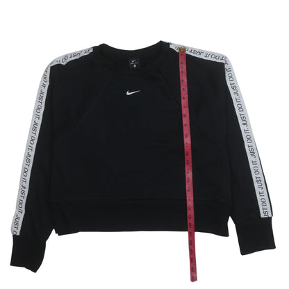 Womens UK Size XL Nike Black Pullover Sweatshirt