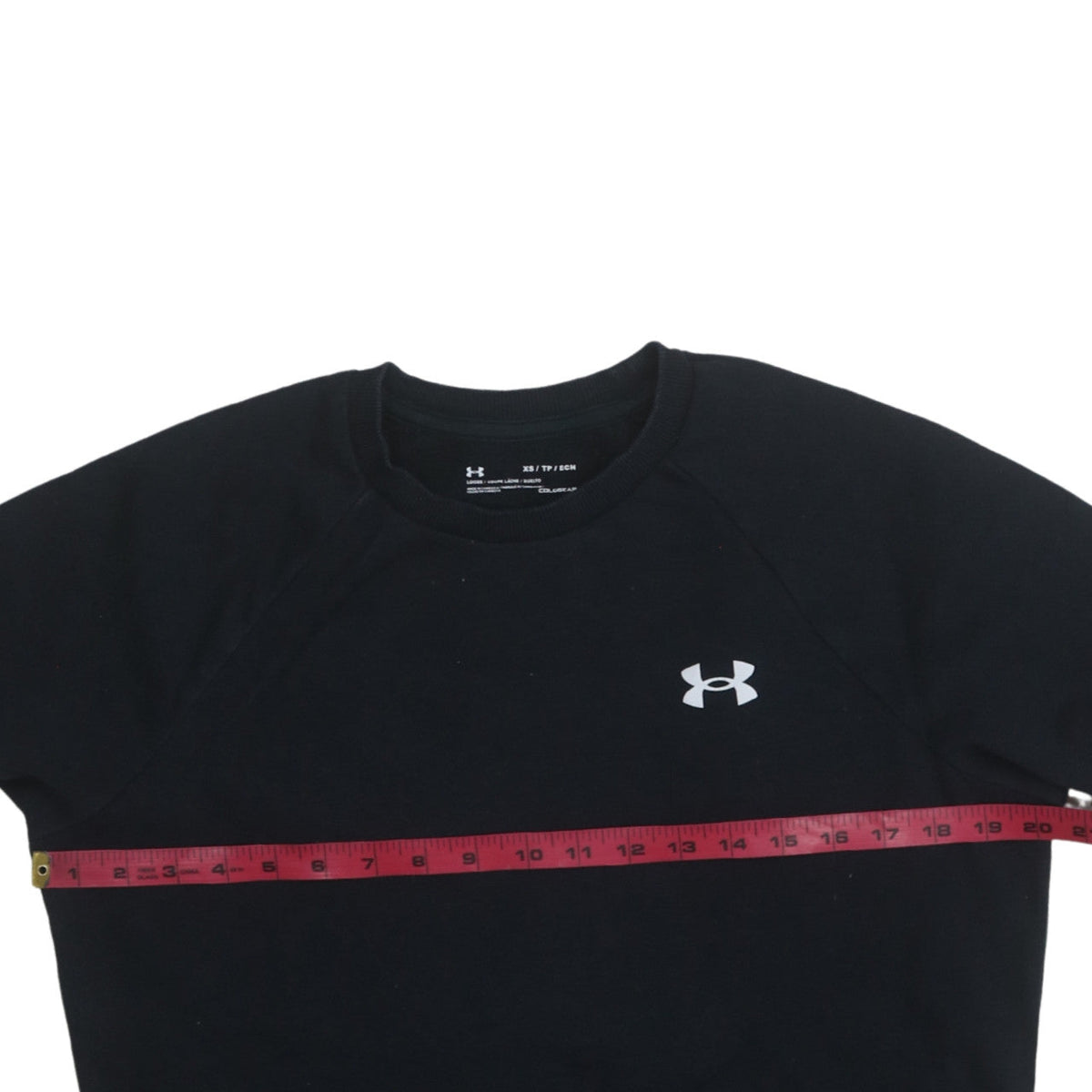 Mens UK Size XS Under armour Black Pullover Sweatshirt