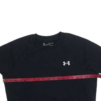 Mens UK Size XS Under armour Black Pullover Sweatshirt