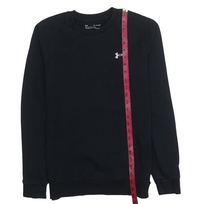 Mens UK Size XS Under armour Black Pullover Sweatshirt