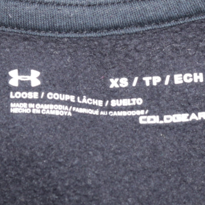 Mens UK Size XS Under armour Black Pullover Sweatshirt