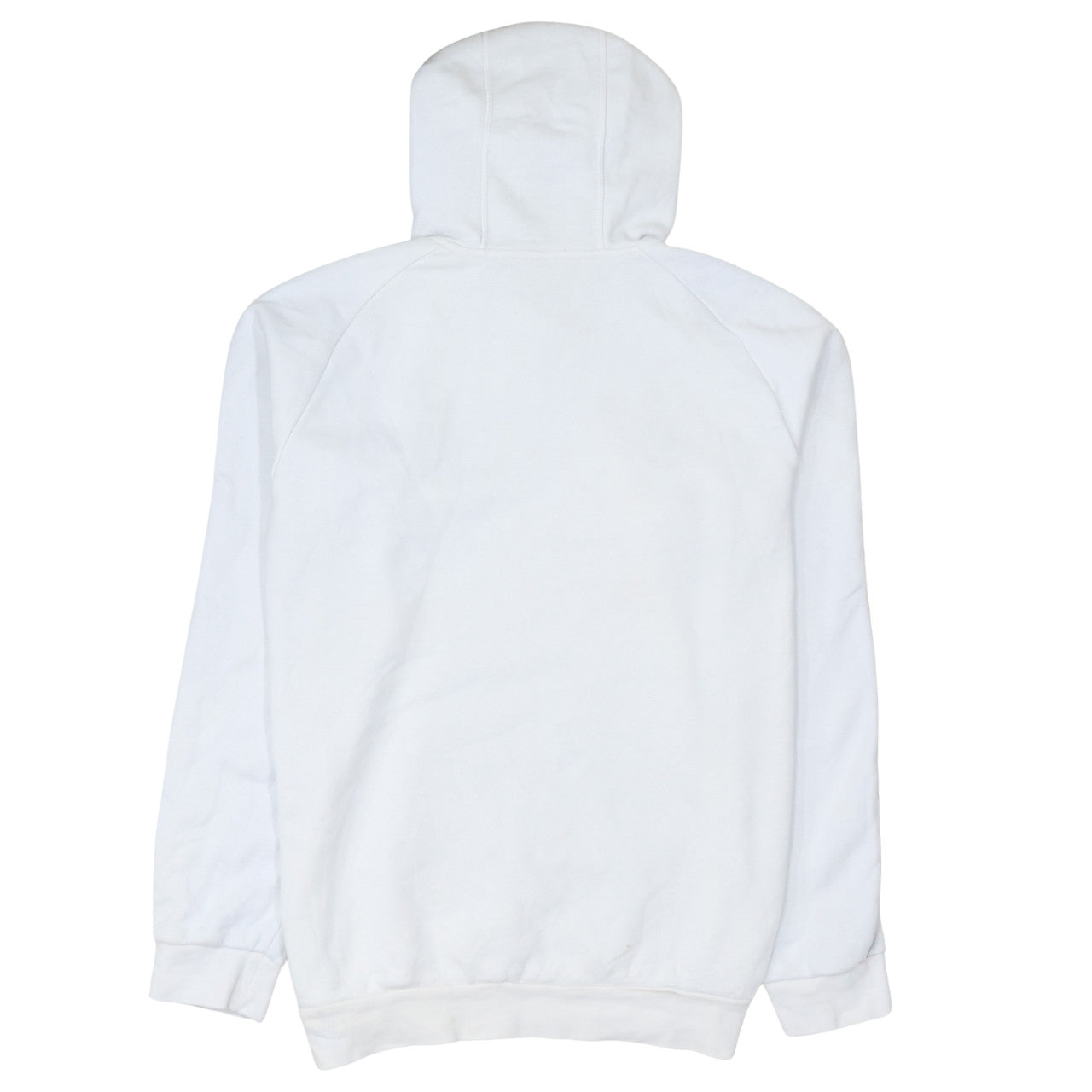 Mens UK Size L adidas White Pullover Hoodie