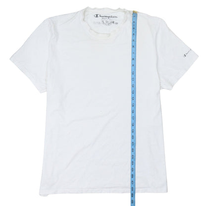 Champion Men's White XXL Crew Neck Cotton T-Shirt