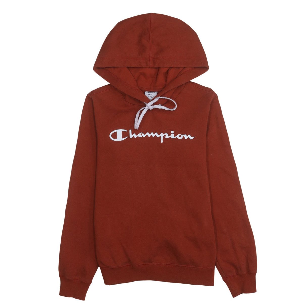 Mens UK Size S Champion Brown Pullover Hoodie