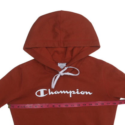 Mens UK Size S Champion Brown Pullover Hoodie