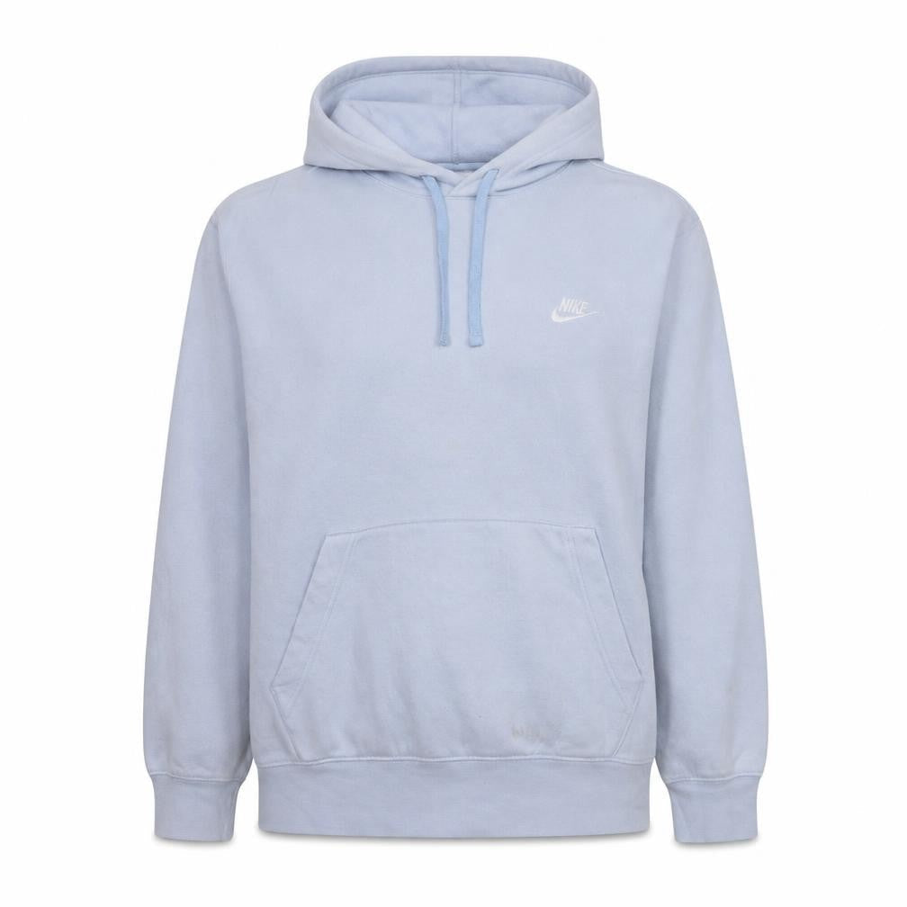 Womens UK Size L Nike Blue Pullover Hoodie