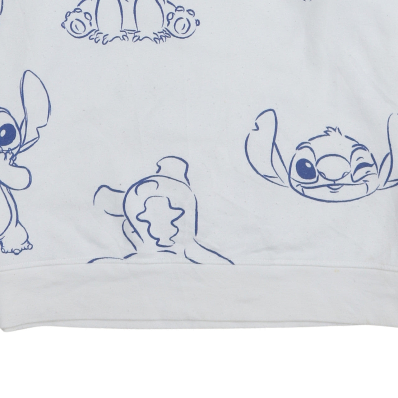 Womens UK Size S Disney White Pullover Sweatshirt