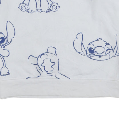 Womens UK Size S Disney White Pullover Sweatshirt