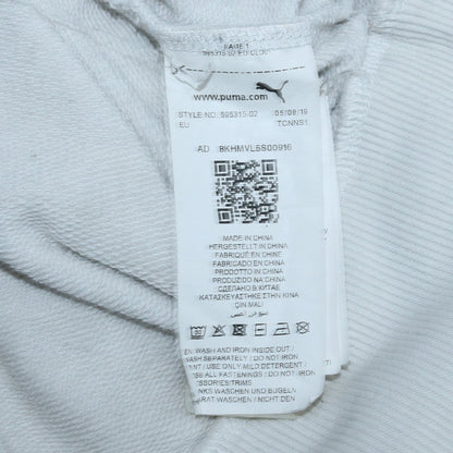Mens UK Size M PUMA Multicoloured 1/2 Zip Hoodie
