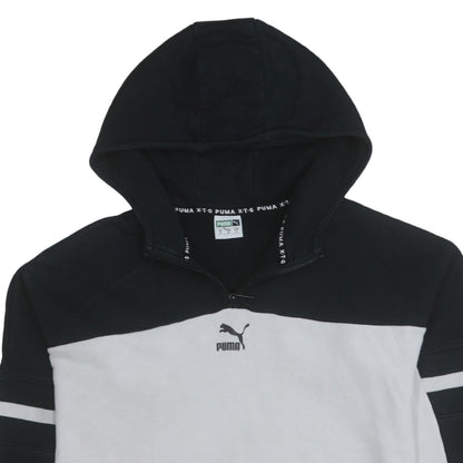 Mens UK Size M PUMA Multicoloured 1/2 Zip Hoodie