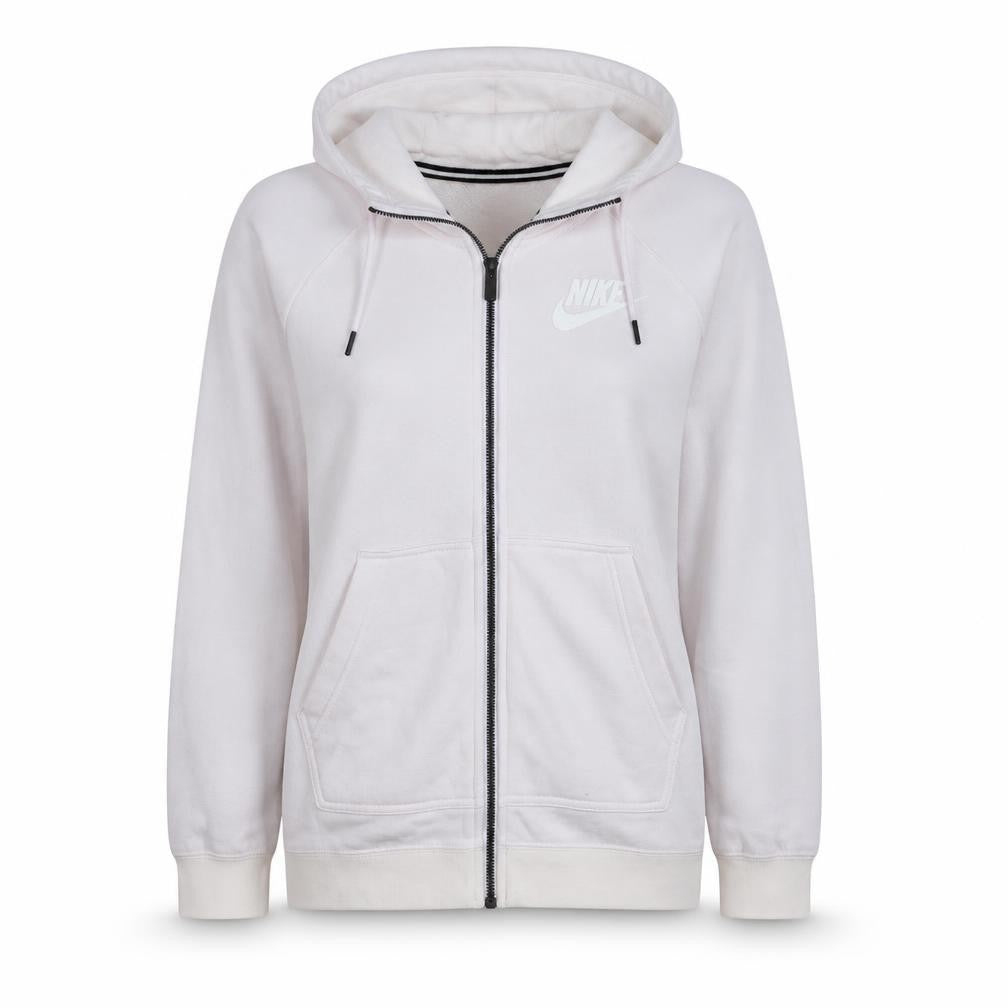 Womens UK Size M Nike Pink Full Zip Hoodie