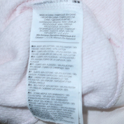 Womens UK Size M Nike Pink Full Zip Hoodie