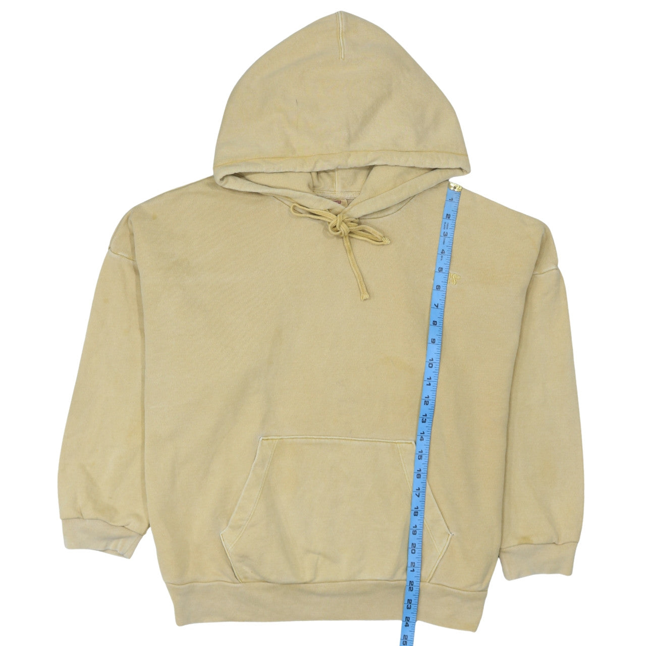 Womens UK Size M Levi's Beige Pullover Hoodie
