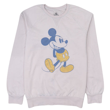 Womens UK Size M Disney White Pullover Sweatshirt