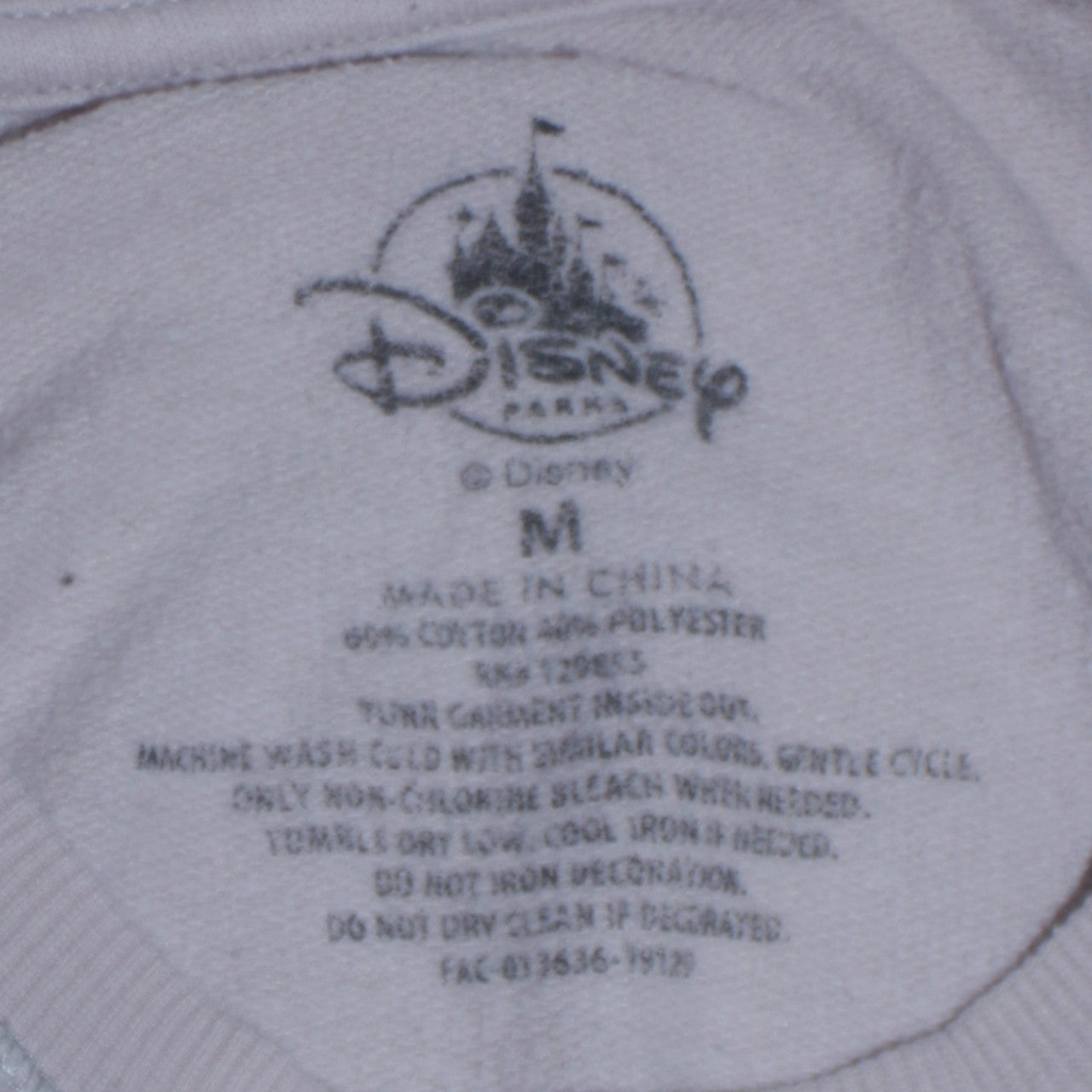 Womens UK Size M Disney White Pullover Sweatshirt