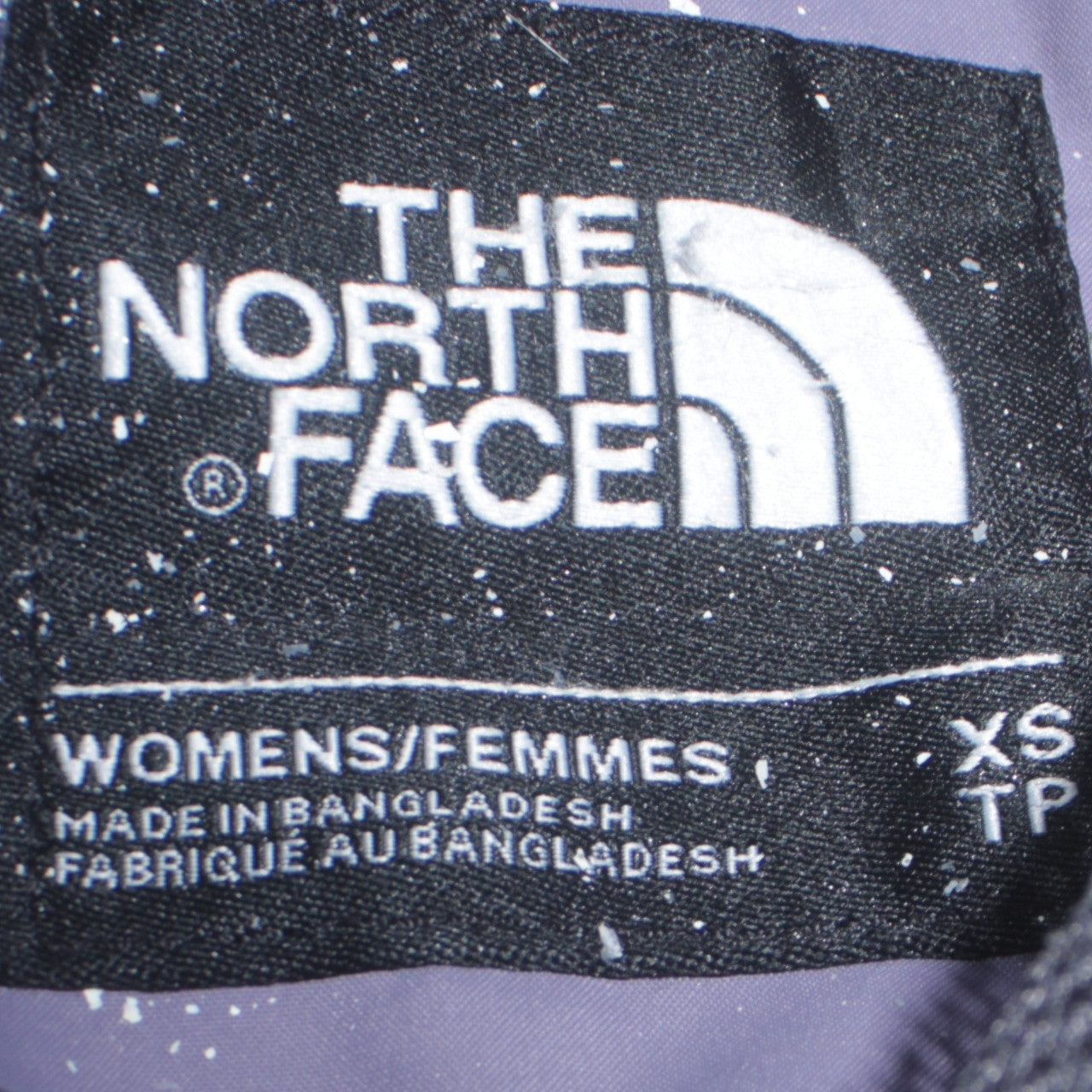 Womens UK Size XS The North Face Blue Rain Coat