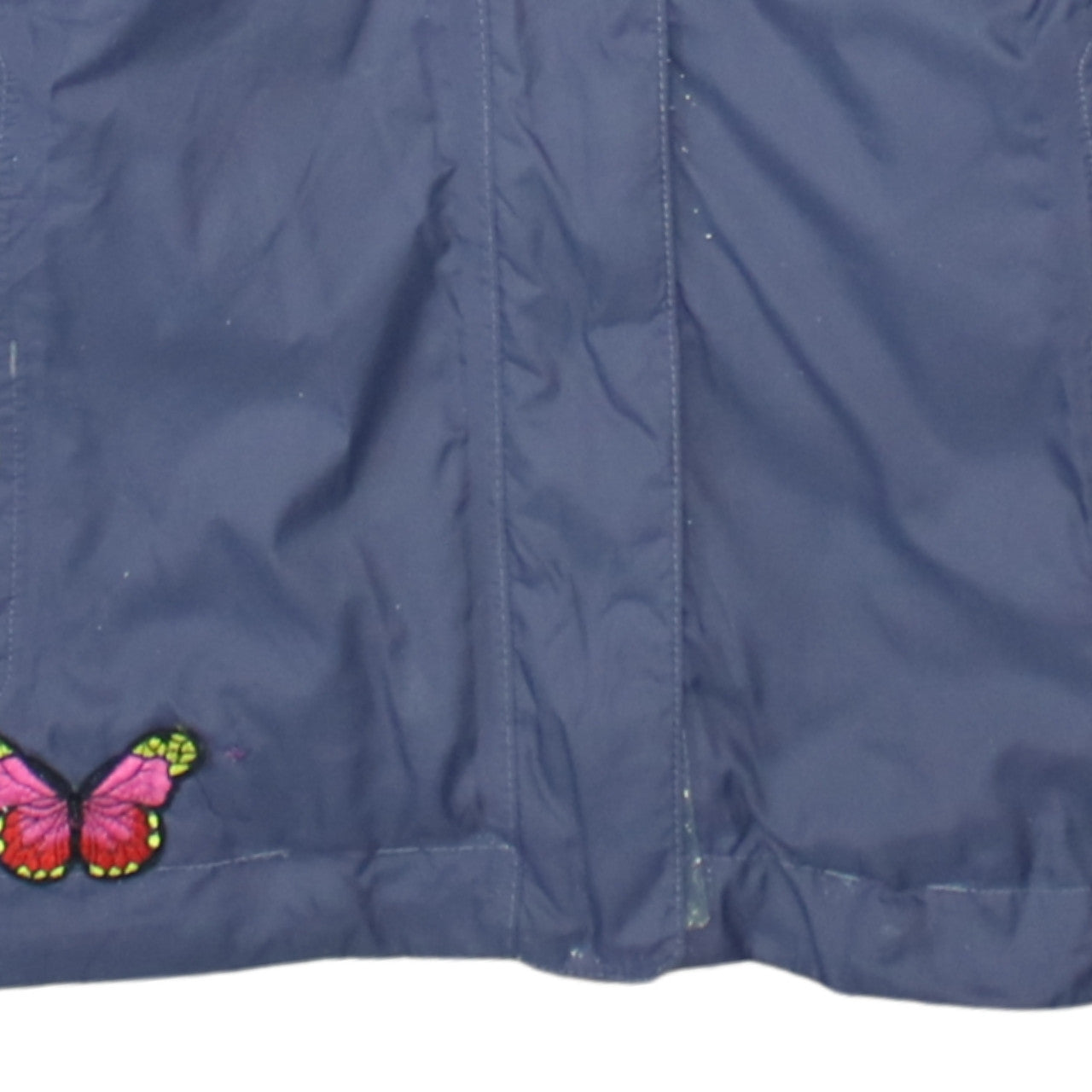 Womens UK Size XS The North Face Blue Rain Coat