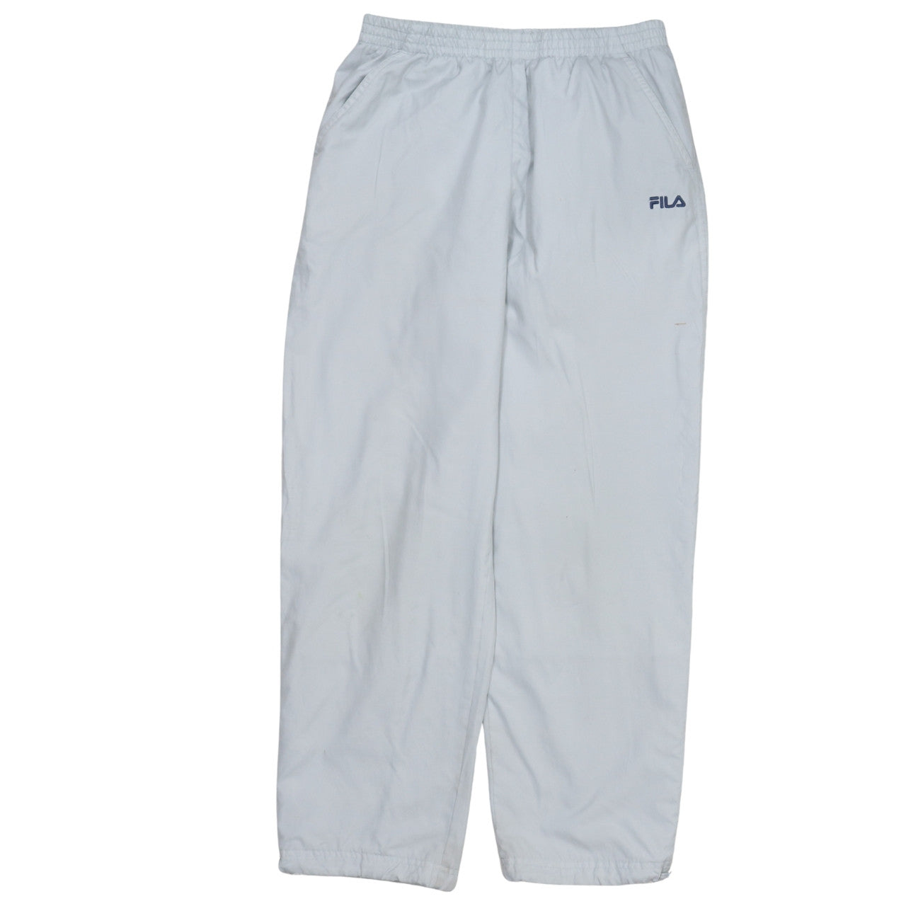 Fila Girls Grey Polyester Track Pants Age 12 Years Elastic Waist Activewear